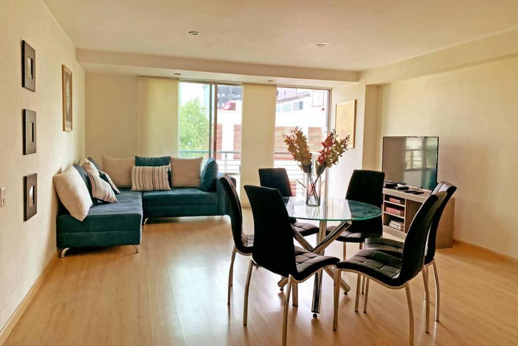Departamento Diana Downtown Reforma Apartment Kota Meksiko Bagian luar foto